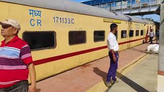 MumbaiVaranasi Mahanagari Express Train  22177 [upl. by Eyt694]