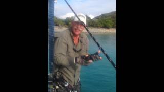 Part 2  How to properly tie onto a mooring buoy BVI [upl. by Ztnaj]