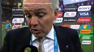 Sabella Orgulloso del equipo Alemania 1 Argentina 0 Mundial Brasil 2014 [upl. by Ahsiei535]