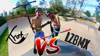 TANNER FOX VS MAVERICK LEONARD GAME OF SCOOT AT ADAM LZ HOUSE [upl. by Cross32]