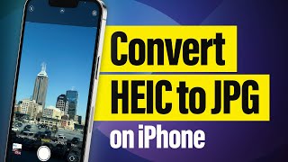 How to Convert HEIC to JPG on iPhone [upl. by Enella988]