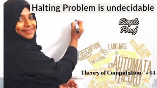 THEORY OF COMPUTATION LECTURE  44 Halting Problem and undecidability of halting [upl. by Idyh]