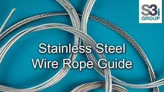 Stainless Steel Wire Rope  What are the different types [upl. by Grevera201]