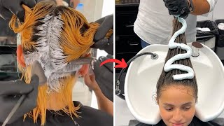 Mind Blowing Hair Transformations by Mounir [upl. by Lefton]