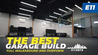 The BEST Garage Ever Built Final Overview and Walkaround [upl. by Sixela]