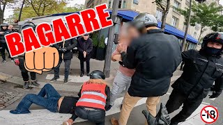 GROSSE BAGARRE 🤬💥 Motards VS Gens Énervés 🥊 [upl. by Antone]