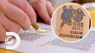 How To Make Illuminated Manuscripts Using Traditional Techniques  History In The Making [upl. by Hammond920]