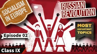 Class 9 Socialism In Europe and The Russian Revolution  ep02  Class 9 history chapter 2  in hindi [upl. by Blakely397]