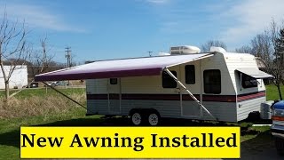 NEW RV Awning installed [upl. by Turnbull]