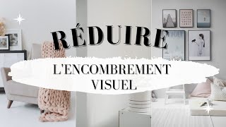 ✅ 7 ASTUCES POUR RÉDUIRE LENCOMBREMENT VISUEL  MAISON MINIMALISTE [upl. by Lymann]