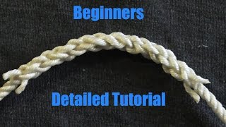 Beginner Friendly Splicing  How To Splice 3 Stranded Rope Together [upl. by Alli721]