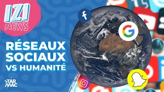 Réseaux sociaux  L’humanité en péril  • IZI NEWS [upl. by Einobe]