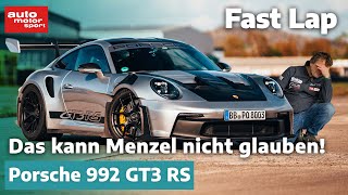 Porsche 992 GT3 RS ist er ZU extrem  Fast Lap  auto motor und sport [upl. by Burnie486]