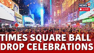 Times Square Live  Watch LIVE The New Year’s Eve 2024 Ball Drop And Festive Performances  N18L [upl. by Carlin]