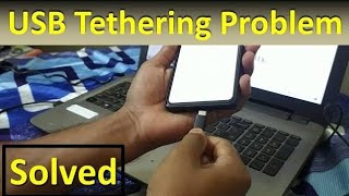 ✅ Solved  USB Tethering not working in Mobile only charging  Fix unknown USB device  Port fix [upl. by Rhett]