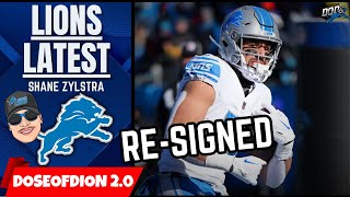 Lions RESIGN TE Shane Zylstra Untapped Potential Lions Latest [upl. by Esinned]