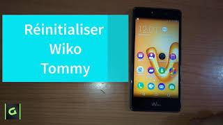 Réinitialiser le Wiko Tommy Hard Reset Wiko Tommy [upl. by Klarrisa]