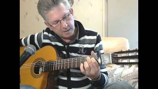 Apprendre la guitare Adieu monsieur le ProfesseurHugues Aufray [upl. by Aitenev599]