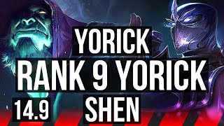 YORICK vs ILLAOI TOP  400 games Comeback Rank 14 Yorick  NA Master  1322 [upl. by Ronile651]