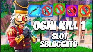 OGNI KILL SLOCCHI UNO SLOT INVENTARIO  FORTNITE [upl. by Eade681]