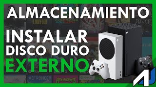 🎮 INSTALAR Disco Duro Externo Xbox Series SX Mejor Explicado2021 [upl. by Issim]