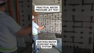 Practical Water Resistance Test with STÄRKEN AAC Part 1  STÄRKEN Philippines [upl. by Solotsopa]