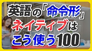 実は英語の命令形は、全て命令の意味で使うわけじゃないよ！英語初級 魔法の命令文100フレーズ！聞き流し動画 034 [upl. by Evette]