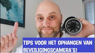 Beveiligingscamera tips voor bij het ophangen [upl. by Cornelius832]