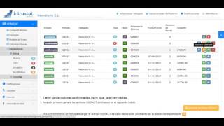 Gestion declaraciones INTRASTAT [upl. by Arutek202]