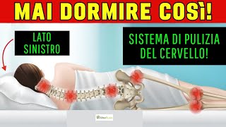 È STATO RIVELATO DORMIRE SUL LATO DESTRO CAMBIERÀ LA TUA VITA Errori del sonno [upl. by Amsirahc]