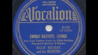 Billie Holiday  Swing Brother Swing [upl. by Jacenta]