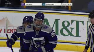 MCmhockey231231 STONEHILL HIGHLIGHTS [upl. by Hayikaz]