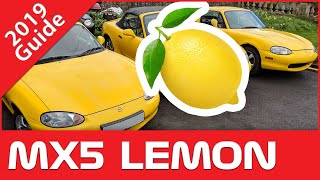 How NOT to buy a LEMON 🍋  Ultimate MX5 Buying amp Upgrades Guide Mazda Mk2 amp Mk25 NBNBFL [upl. by Barnett]