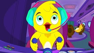 Eena Meena Deeka  The Pilot  All Aboard  Funny Cartoon Compilation  Videos For Kids [upl. by Alikam85]