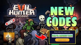 New Evil Hunter Tycoon Coupon Code 10 August 2024  Evil Hunter Tycoon Codes [upl. by Webber957]