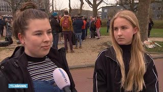 Scholieren op plek schietpartij Hoe kan je zoiets doen  RTL NIEUWS [upl. by Anaerb]