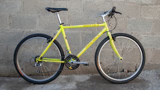 1990 Muddy Fox Courier Mega  Old MTB Restoration ASMR [upl. by Ecital]