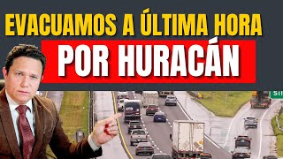 ME TOCÓ EVACUAR ANTE AMENAZA DE VIENTOS DE MÁS DE 120 MPH DE HURACÁN MILTON [upl. by Ahsienar456]