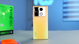 Infinix Note 40 Pro Unboxing and Review [upl. by Alburg]