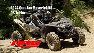 Can Am Maverick X3 DS Turbo Test RAW [upl. by Htrap]