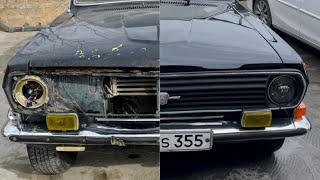 Restoration of an old car Restoration of an old Volga GAZ 24 [upl. by Anastos863]