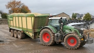 Unterwegs mit dem Lohnunternehmen FonkAgrar Fendt Traktoren [upl. by Cottle]