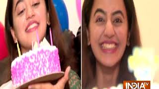 Helly Shah celebrates birthday with SBAS [upl. by Fem]