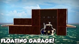 BUILDING A FLOATING BASE amp GARAGE  Landless Gameplay Ep 6 Early Access Gameplay amp Update [upl. by Zawde]