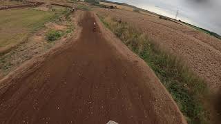 Tom Lea race 3 Red flag at sherwood Mx part 1 YMSA [upl. by Chassin]