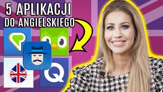 Aplikacje do nauki angielskiego – które najlepsze TOP 5 Apki na telefon  Aleksandra Bacańska [upl. by Anialad962]