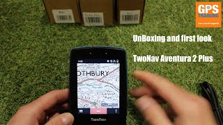 Unboxing  TwoNav Aventura 2 Plus [upl. by Knah45]