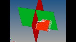 Symmetry to reduce processing time in Hyperworks [upl. by Lletnahc650]