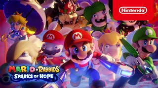 Mario  Rabbids Sparks of Hope – Cinematische trailer [upl. by Ojytteb]