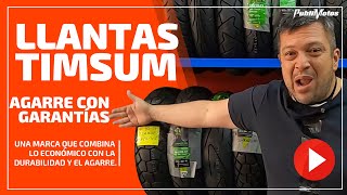 🔥Presentación de las llantas Timsum 🚦 Agarre y garantías🛵 [upl. by Angil]